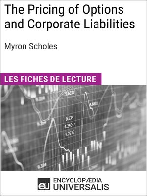 cover image of The Pricing of Options and Corporate Liabilities de Myron Scholes